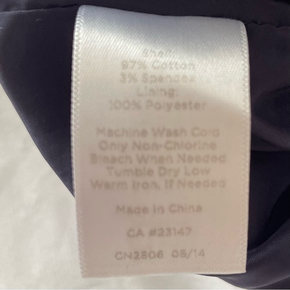 Talbots A-Line Black and White Knee-Length Skirt - Picture 4 of 6